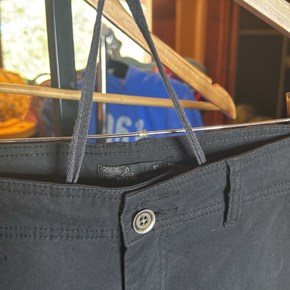 PrAna Halle Pant Black Size 10 Short - Picture 15 of 16